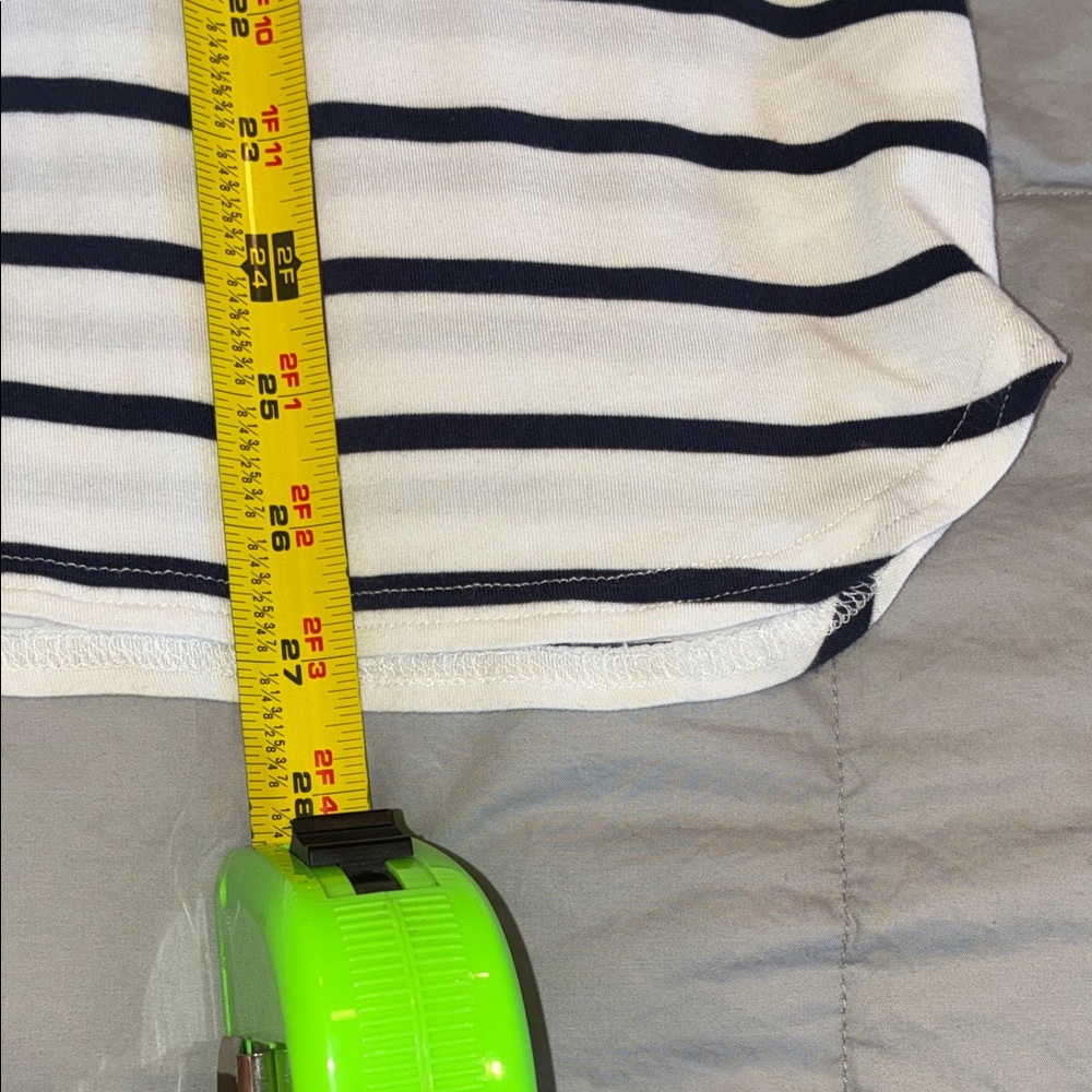GAP Navy and White Striped Long Sleeve Tee M - Picture 10 of 10